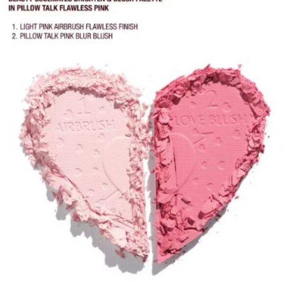 Charlotte Tilbury Pillow Talk Beauty Soulmates Brighten & Blush Powder Palette - Picture 7 of 8